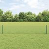 vidaXL Fence and Post Green 0.4 x 25 m Steel