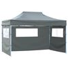 vidaXL Party Tent Folding Anthracite 280 x410 x 315 cm Oxford Fabric