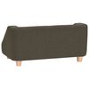 vidaXL Dog Sofa Dark Grey 95x63x39 cm Linen
