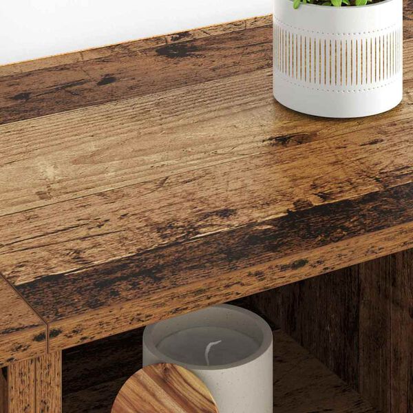 vidaXL Sideboards 2 pcs Old Wood 60 x 35 x 70 cm Engineered Wood