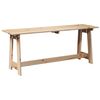 vidaXL Outdoor Bench Natural 119 x 47 x 35 cm Solid Pine Wood