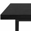 vidaXL Coffee Table Black oak 100 x 50 x 40 cm
