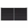 vidaXL Garden Raised Bed Anthracite 160x40x77 cm Galvanised Steel