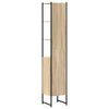 vidaXL Bathroom Cabinet Beige 33 x 33 x 185.5 cm Engineered wood