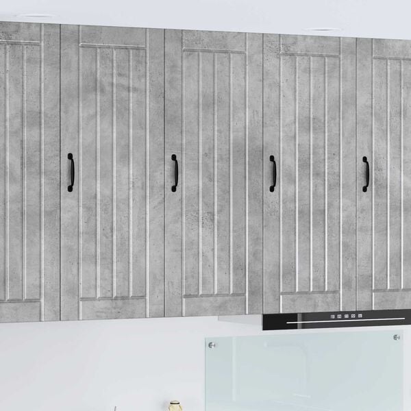 vidaXL Kitchen Cabinet Concrete Grey 40 x 31 x 100 cm Engineered Wood