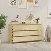 vidaXL Bedside Cabinets 2 pcs 60x36x64 cm Solid Pinewood
