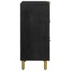 vidaXL Sideboard Black 60x33x75 cm Engineered Wood