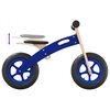 vidaXL Balance Bike for Children with Air Tyres Blue