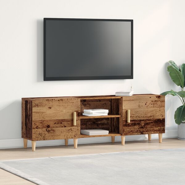 vidaXL TV Cabinet Old wood 150 x 30 x50 cm Engineered Wood