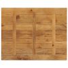 vidaXL Table Top 90x80x2.5 cm Rectangular Solid Wood Mango