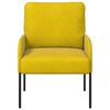 vidaXL Sofas with Cushion Yellow 60 x 56 x 80 cm Plywood