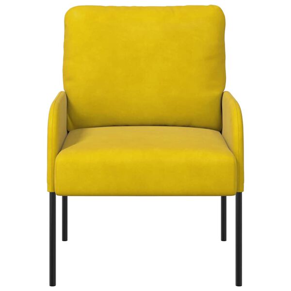 vidaXL Sofas with Cushion Yellow 60 x 56 x 80 cm Plywood