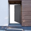 vidaXL Front Door Anthracite 110x207.5 cm Aluminium