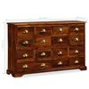 vidaXL Chest of Drawer 120x30x75 cm Solid Acacia Wood