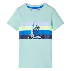 vidaXL Kids' T-shirt Light Mint 140