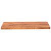 vidaXL Table Top 60x50x2.5 cm Rectangular Solid Wood Acacia