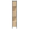vidaXL Bookcase Sonoma Oak 72x28x172 cm Engineered Wood