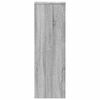 vidaXL Plant Stand Grey Sonoma 33x33x100 cm Engineered Wood