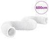 vidaXL Exhaust Duct PVC 6 m &Oslash;20 cm