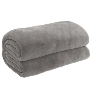 vidaXL Weighted Blanket with Cover Grey 120x180 cm 5 kg Fabric