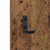 vidaXL Wall-Mounted Coat Rack Wall-mounted Old wood 96 x 1.5 x 90 cm
