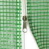 vidaXL Greenhouse with Steel Frame Green 24 m² 6x4x2.85 m