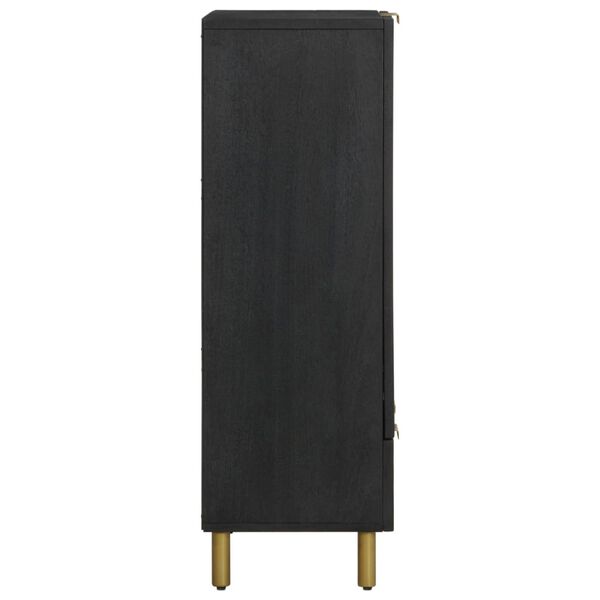 vidaXL Highboard Black 60x33x100 cm Engineered Wood