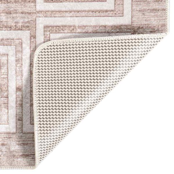 vidaXL Rug Washable 80x300 cm Beige