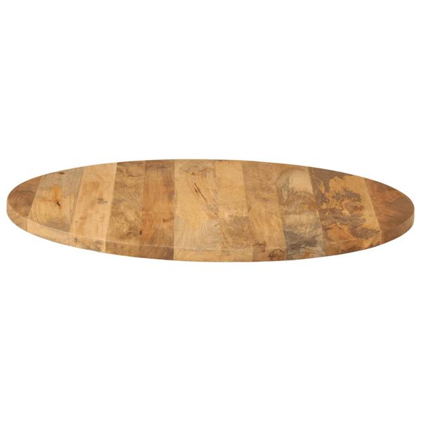 vidaXL Table Top &Oslash; 90x2.5 cm Round Solid Wood Mango