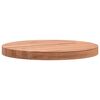 vidaXL Table Top &Oslash;30x2.5 cm Round Solid Wood Beech