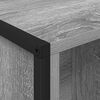 vidaXL Book Cabinet Grey Sonoma 99.5 x 30 x 108.5 cm Engineered Wood