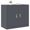 vidaXL Storage Cabinet Anthracite 80 x 40 x 70 cm Steel