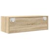 vidaXL TV Cabinet Sonoma Oak 80x31x25.5 cm Engineered Wood
