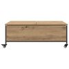 vidaXL Coffee Table Artisan Oak 91 x 55 x 32 cm Engineered Wood