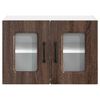 vidaXL Kitchen Cabinet Kalmar 2 pcs Brown Oak 60 x 31 x 40 cm