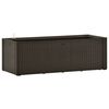 vidaXL Raised Bed | Mocha | Polypropylene | Large | UV-resistant materials