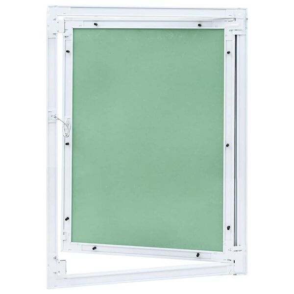 vidaXL Access Panel White 55 x 65 cm Aluminium and Plasterboard