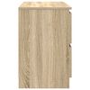 vidaXL TV Cabinet Sonoma Oak 80x35x54 cm Engineered Wood