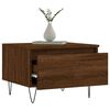 vidaXL Coffee Tables 2 pcs Brown Oak 50x46x35 cm Engineered Wood