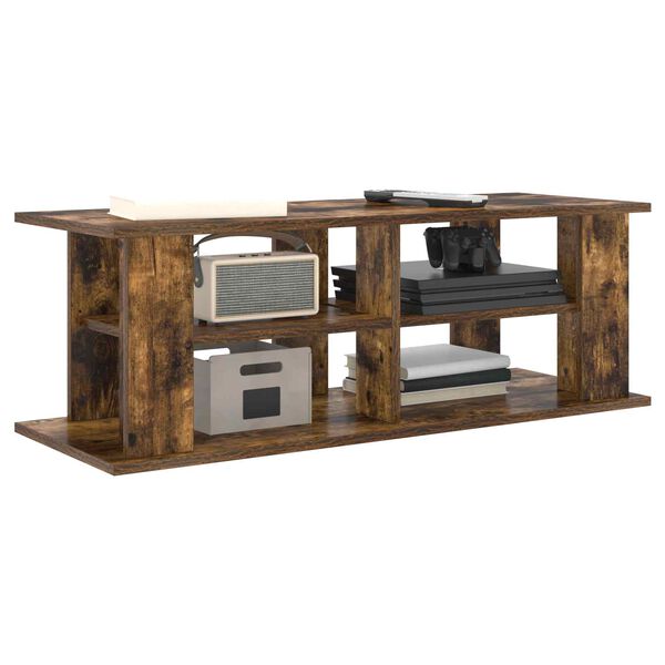 vidaXL TV stand Smoked Oak 96 x 35 x 33.5 cm