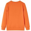 Kids' Sweatshirt Dark Orange 104