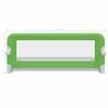 vidaXL Toddler Safety Bed Rail 2 pcs Green 102x42 cm