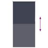 vidaXL Roller Blind Blackout Marine 85x175 cm Fabric Width 80.7 cm Polyester