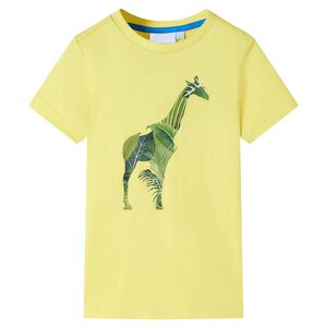 Kids' T-shirt Yellow 92