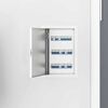 vidaXL Access Panel White 33.5 x 23 x 3 cm Steel