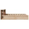 vidaXL Bed Frame without Mattress 135x190 cm Double Solid Wood Pine