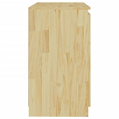 vidaXL Side Cabinet 60x36x65 cm Solid Wood Pine
