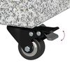 vidaXL Parasol Base Gery 45 x 45 x 45 cm Granite