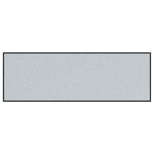 vidaXL Doormat Grey and Black 60 x 180 cm Polypropylene and vinyl