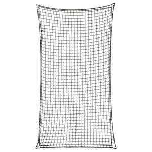 vidaXL Trailer Net with Elastic Rope Black 3x1.65 m PP